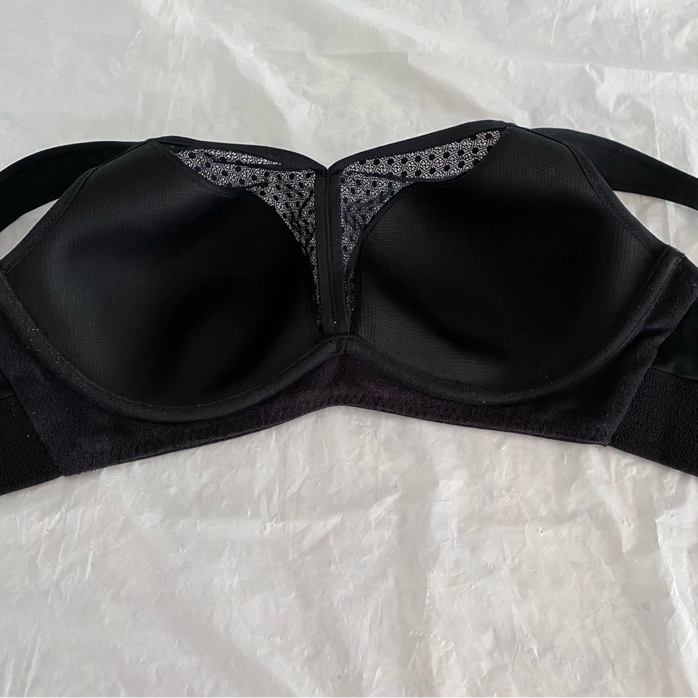 NWOT Simone Perele bra harmony sport underwire black SZ 42C EUR SZ 80D - Picture 8 of 14